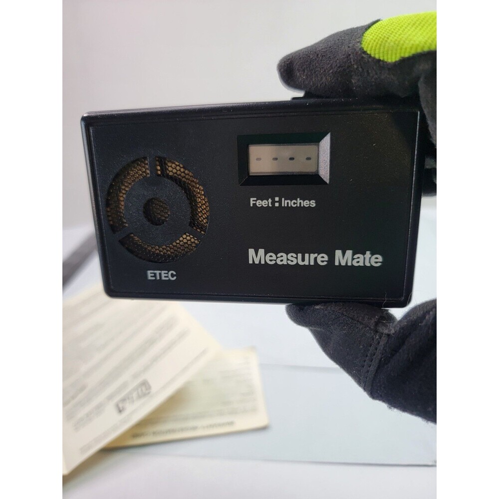 Vintage 1987 ETEC Measure Mate Model R Ultrasonic Distance Measurer Tested - Picture 6 of 16
